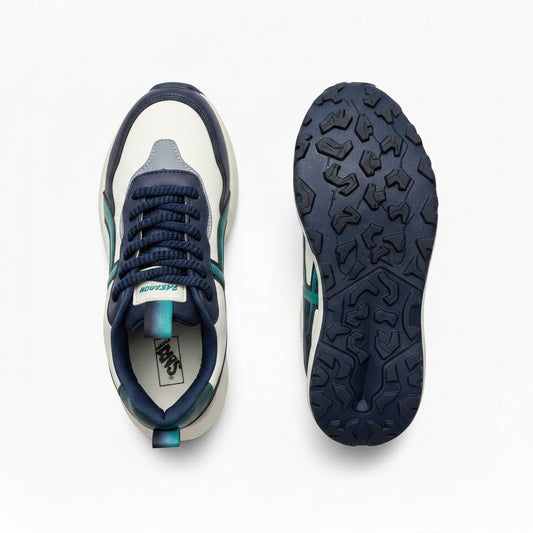ActiveStride Pro: Men’s Navy & Teal Sneakers