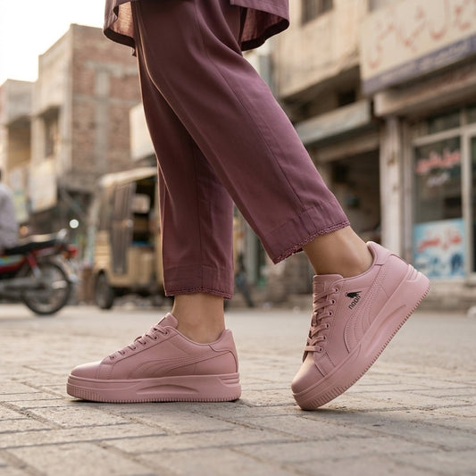Soft Pink Sneakers