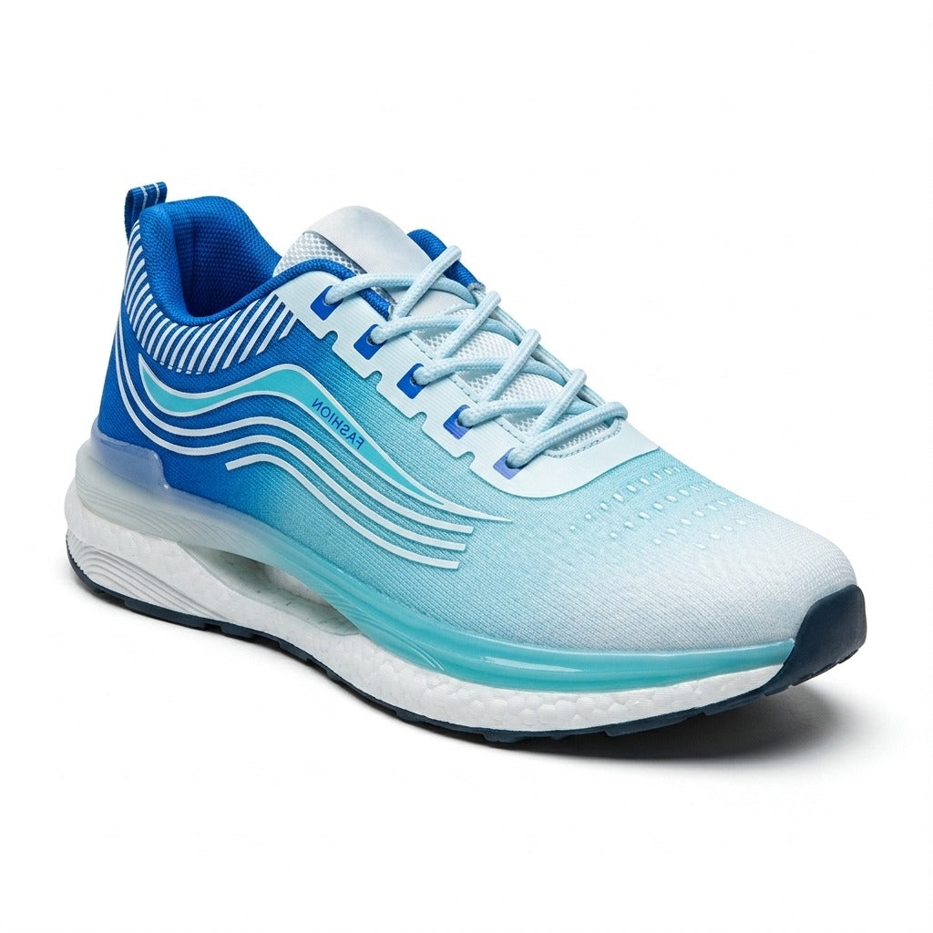 Blue Gradient Sneakers