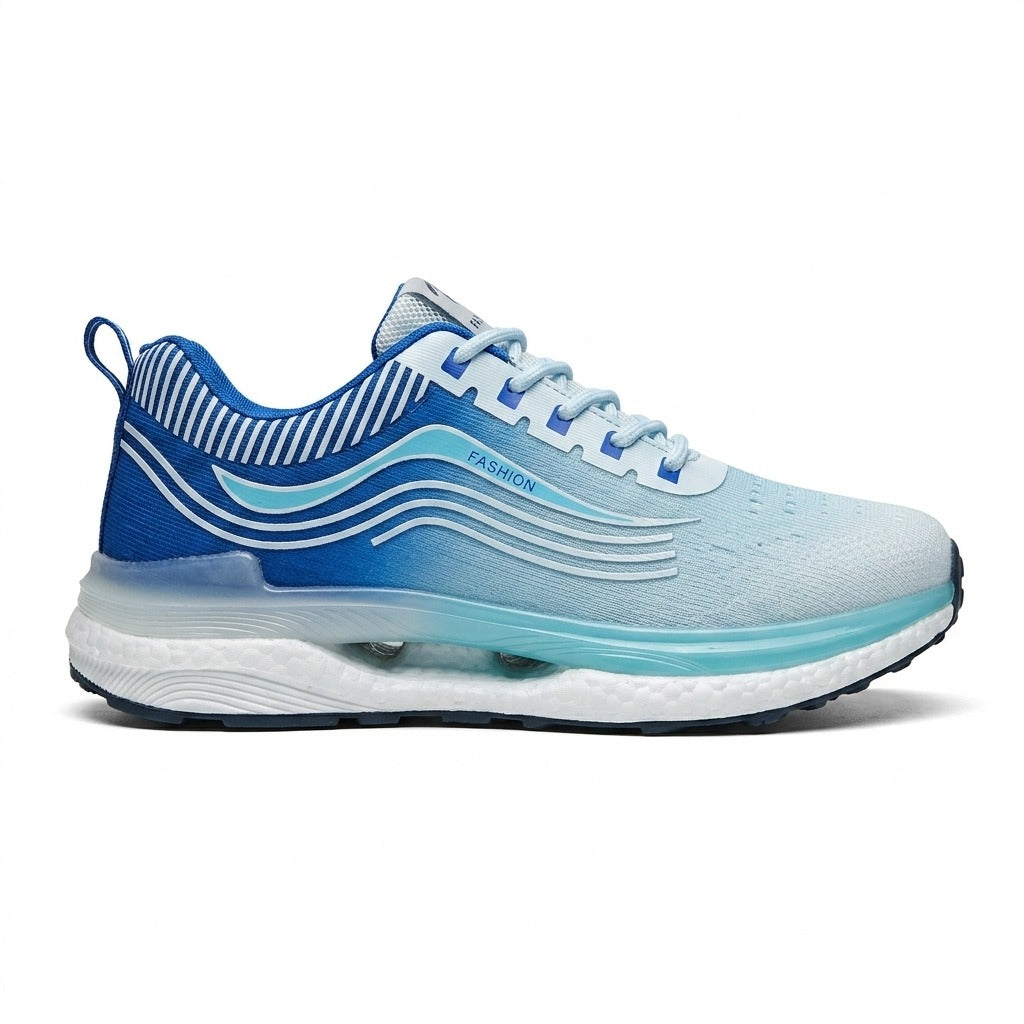 Blue Gradient Sneakers