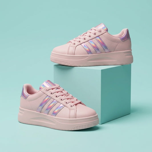 Pink Sporty Sneakers