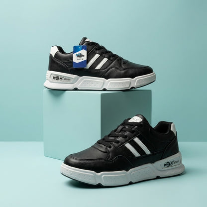 Black & White Walk Sneakers