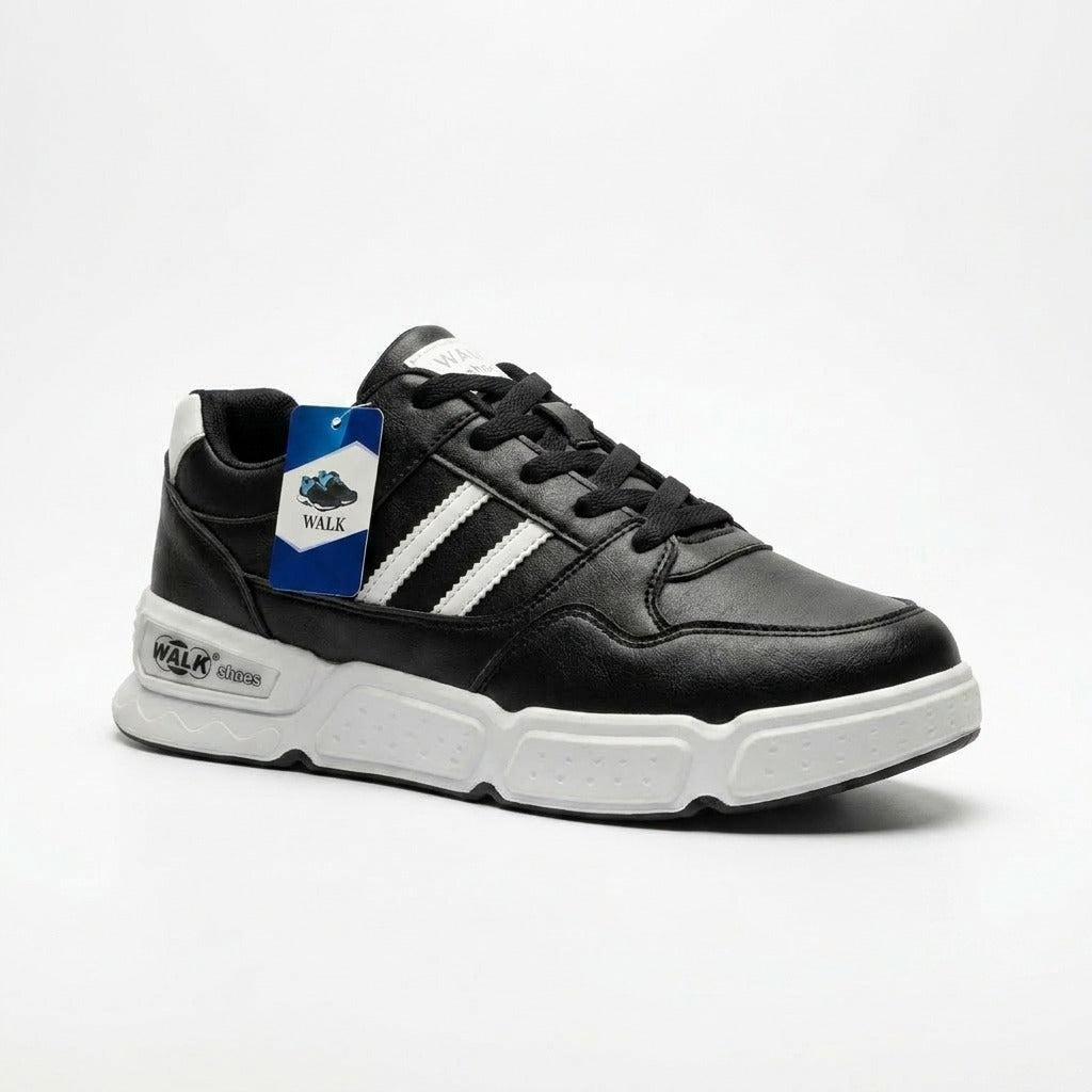 Black & White Walk Sneakers
