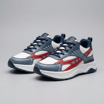 Navy Red Runner