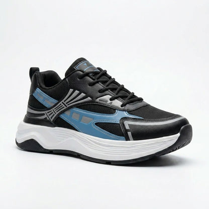 Black Blue Runner
