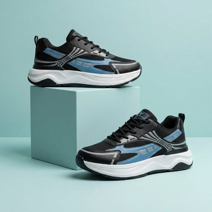 Black Blue Runner