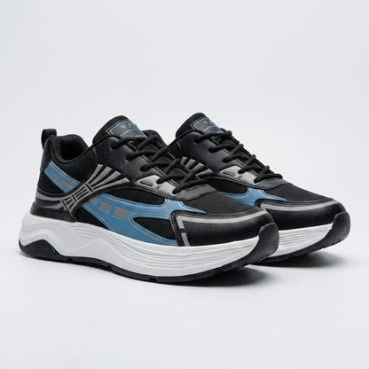 Black Blue Runner