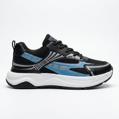 Black Blue Runner