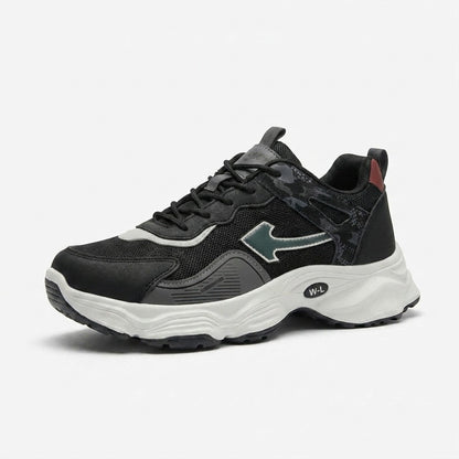 Black Grey Sporty Sneakers