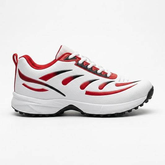 White Red Sporty Sneakers