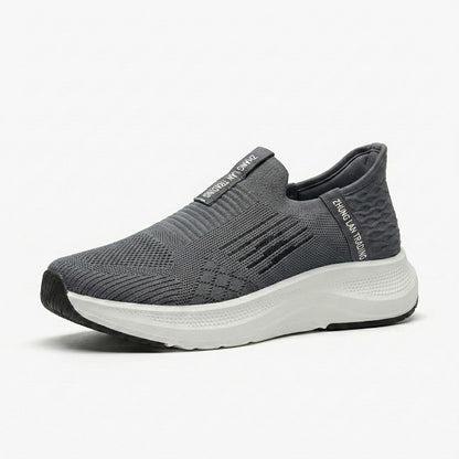 Grey Slip On Sneakers