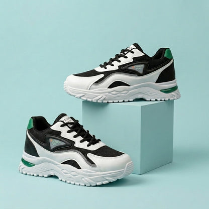 Black White Sporty Sneakers