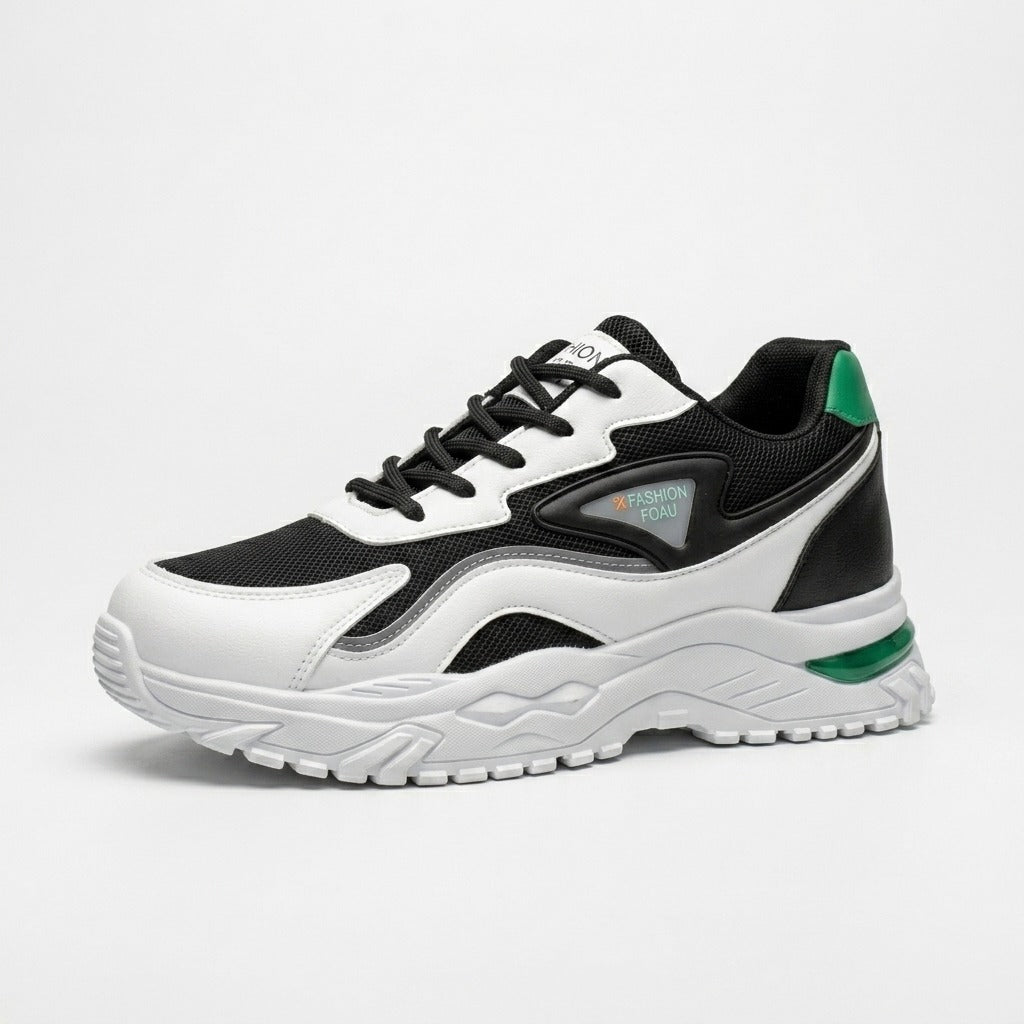 Black White Sporty Sneakers