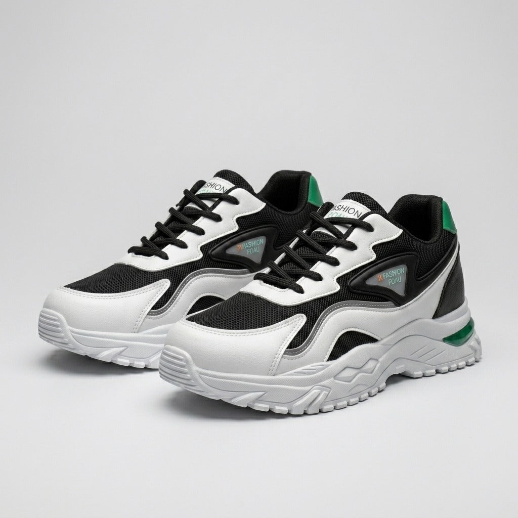 Black White Sporty Sneakers