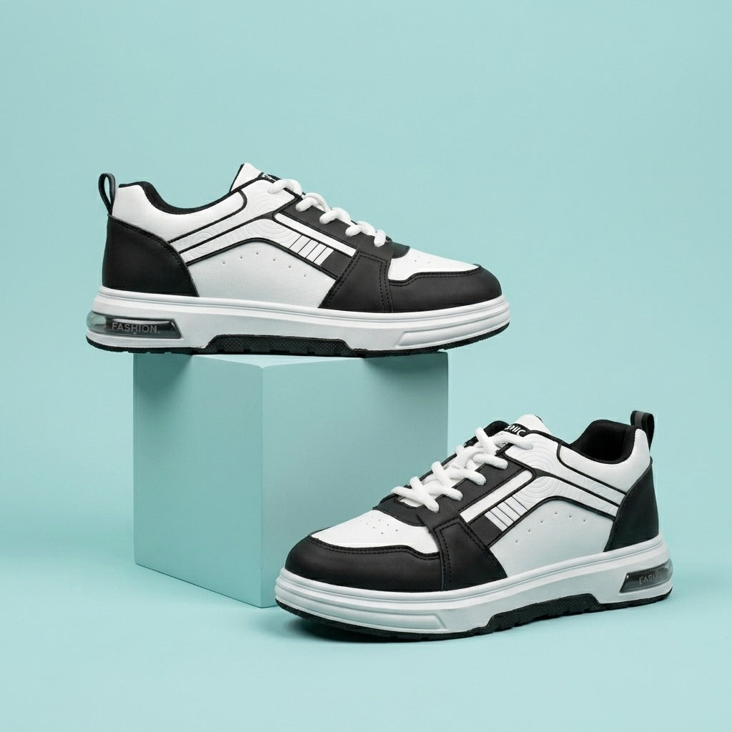 Black White Street Sneakers