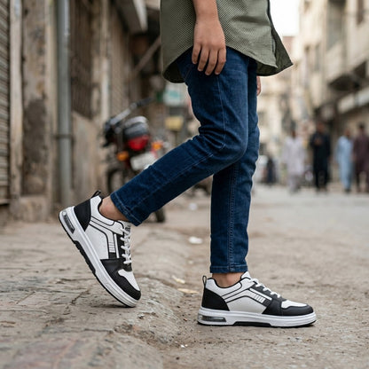 Black White Street Sneakers