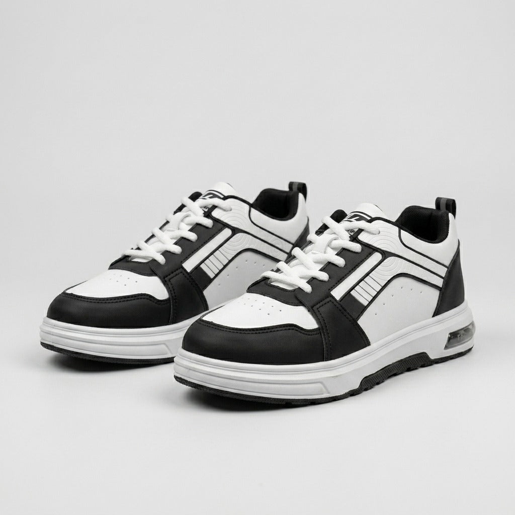 Black White Street Sneakers