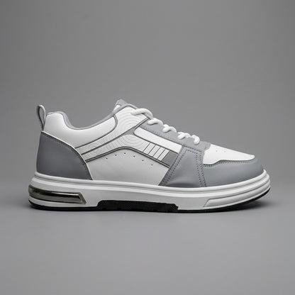 White Grey Street Sneakers