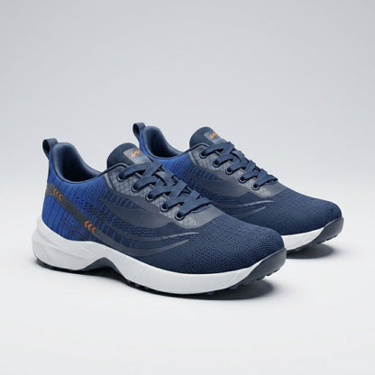 Navy Blue Running Sneakers