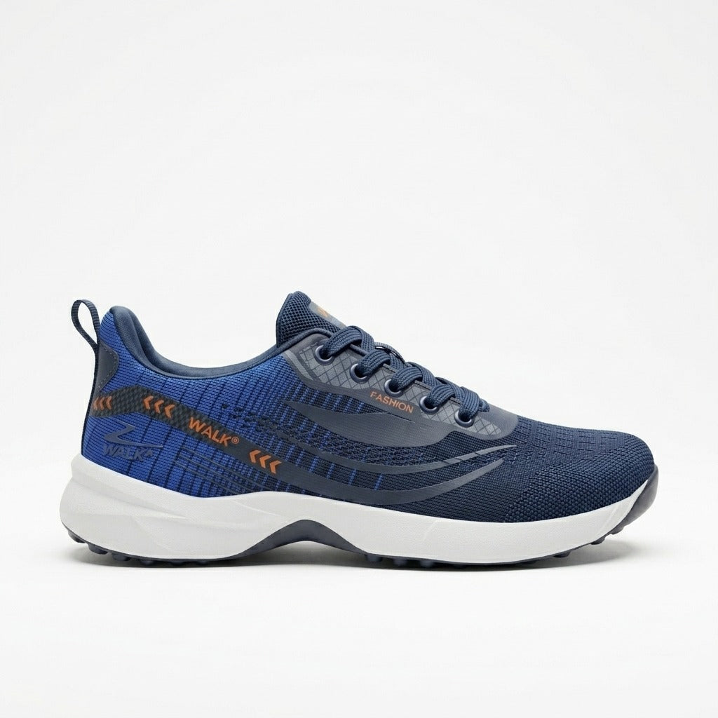 Navy Blue Running Sneakers