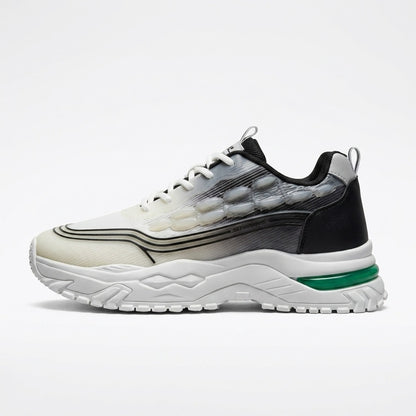 White & Black Street Sneakers