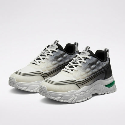 White & Black Street Sneakers