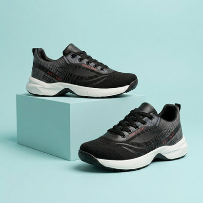 Black Grey Sport Sneakers