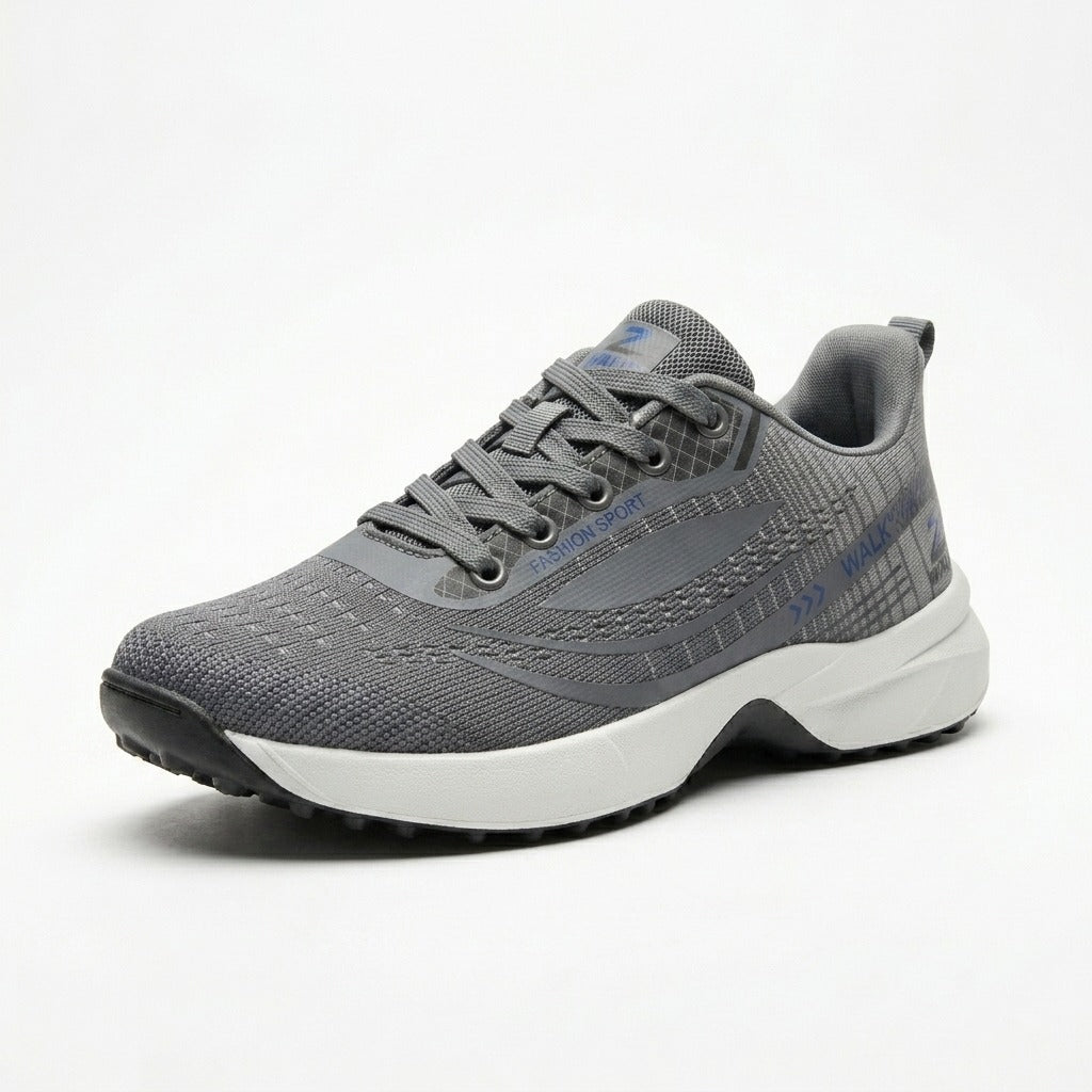Grey White Walk Sneakers
