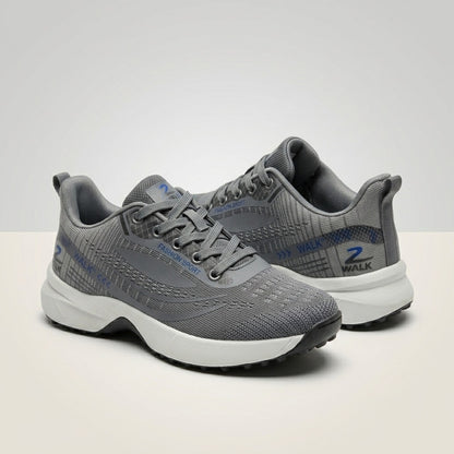 Grey White Walk Sneakers