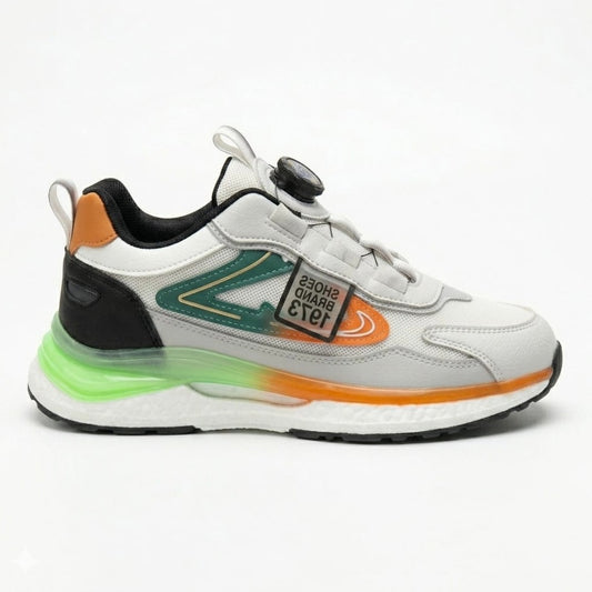 Sunset Dash: Men’s Gradient Sport Sneakers